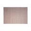 Tapete decorativo colección Malda N8011 rectangular de lana, viscosa y algodón en rosa crema