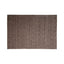 Tapete decorativo colección Malda rectangular en lana, viscosa y algodón color late de pelo corto
