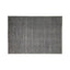 Tapete decorativo colección Malda N8014 rectangular de lana, viscosa y algodón en color gris