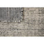 Tapete decorativo colección Malda N8014 rectangular de lana, viscosa y algodón en color gris