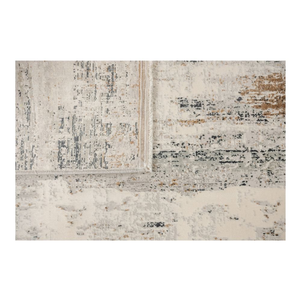 Tapete decorativo Minori T2164 rectangular en tonos gris y azul