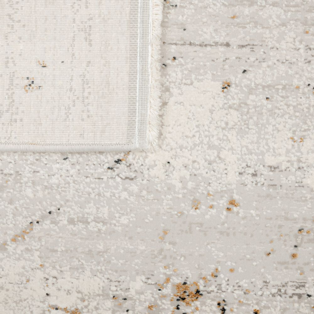 Tapete decorativo colección Minori rectangular en color gris