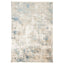 Tapete decorativo colección Minori T2193 rectangular en tonos azul y oro