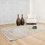 Tapete colección Minori T2244 rectangular en tono gris para decoración