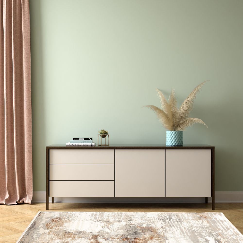 Tapete colección Minori T2244 rectangular en tono gris para decoración