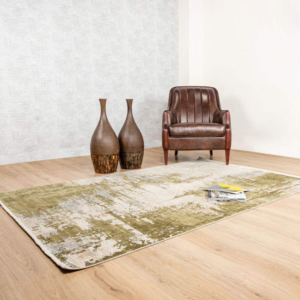 Tapete decorativo colección Minori T2245 rectangular color gris