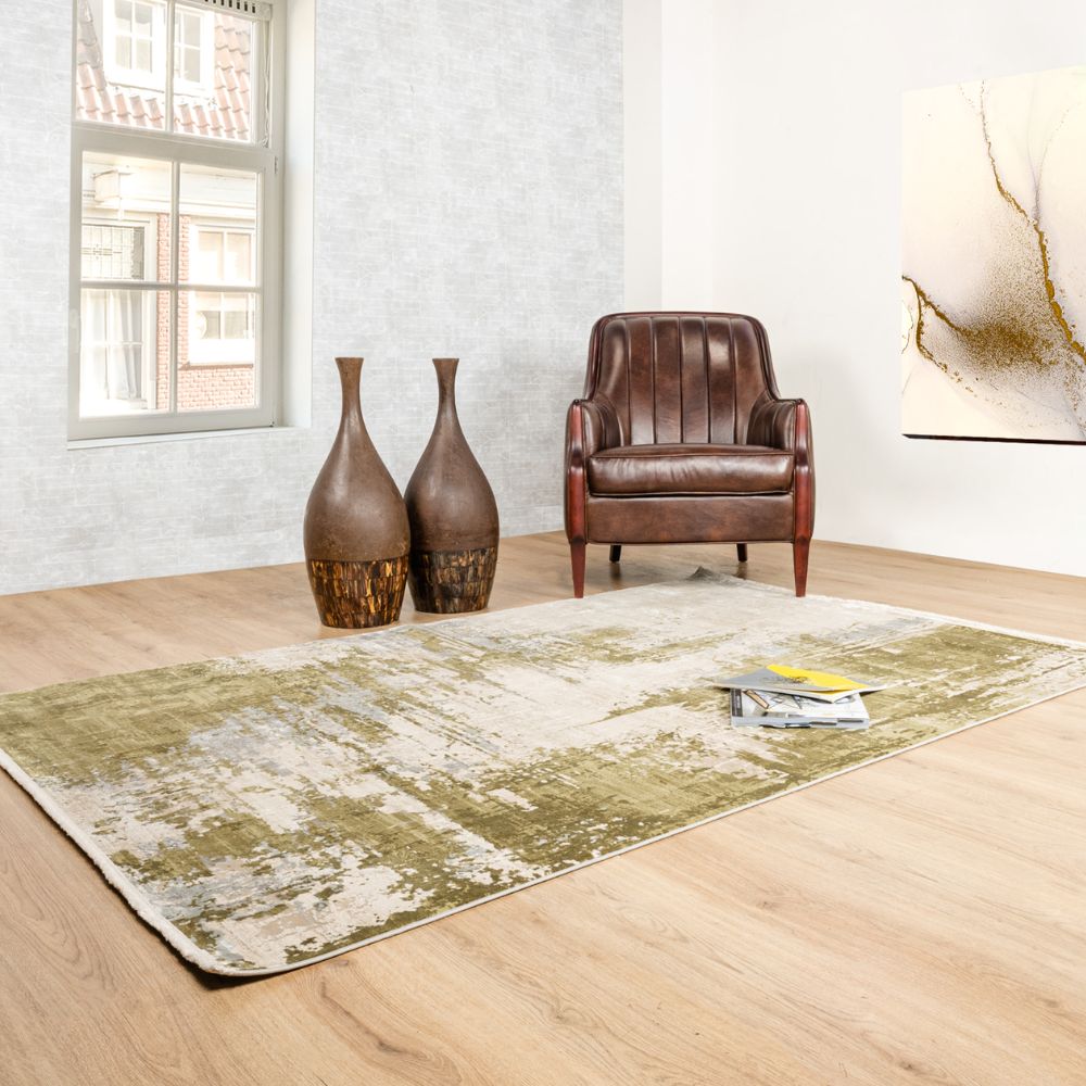 Tapete decorativo colección Minori T2245 rectangular color gris