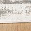 Tapete decorativo colección Minori T2293 rectangular en crema gris oro