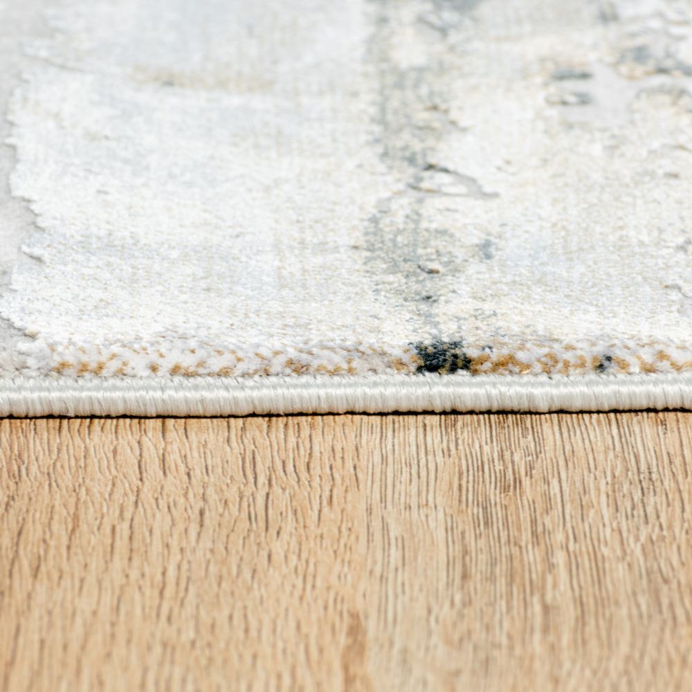 Tapete colección Minori T2299 rectangular en tono gris para decoración