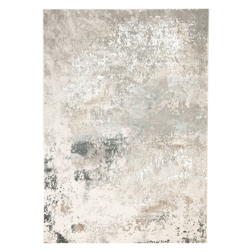 Tapete decorativo colección Minori T2300 rectangular color gris