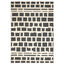 Tapete decorativo Myra D2019 rectangular de polietileno en tonos gris y beige
