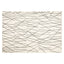 Tapete decorativo colección Myra D2020 rectangular de polietileno en beige gris