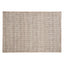 Tapete decorativo colección Myra rectangular en polietileno tabaco beige de pelo corto