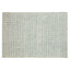 Tapete decorativo colección Myra D2023 rectangular de polietileno en tonos turquesa y beige