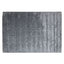 Tapete decorativo colección Raipur D3006 rectangular de viscosa y algodón pelo corto en color gris