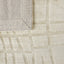 Tapete decorativo colección Raipur D3007 rectangular de viscosa y algodón en tono sage
