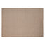 Tapete colección Saira D1005 rectangular de poliéster, algodón y lana en tono marfil plata