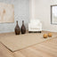 Tapete decorativo Salem N4009 rectangular de lana y poliéster en color oro