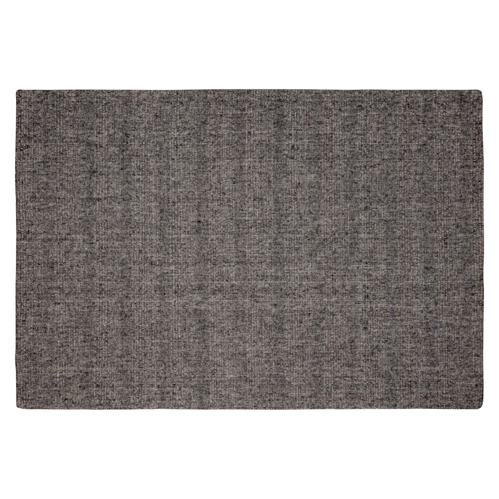 Tapete decorativo colección Salem N4010 rectangular de lana y poliéster en beige