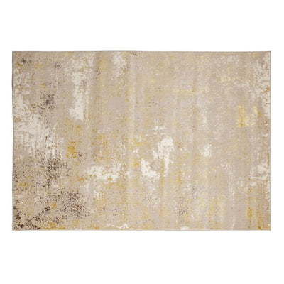 TAPETE LAVIN SIBEL U7004 | Tapete Decorativo para Recepción Hotel Hogar Departamento Sala | ORO CREMA | Varias Medidas | Rectangular y Circular | Interior - U7004-60 X 90 - LAVIN - NOGAL BEAT - Tapetes
