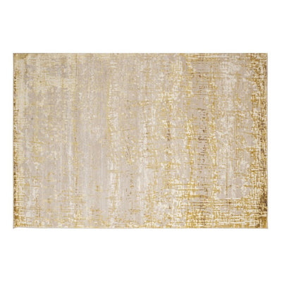 TAPETE LAVIN SIBEL U7005 | Tapete Decorativo para Recepción Hotel Hogar Departamento Sala | ORO CREMA | Varias Medidas | Rectangular y Circular | Interior - U7005-60 X 90 - LAVIN - NOGAL BEAT - Tapetes