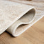 Tapete decorativo colección Terra T9029 rectangular en poliéster y polipropileno color crema oro