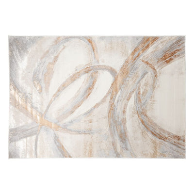 TAPETE LAVIN TERRA T9029 | Tapete Decorativo para Recepción Hotel Hogar Departamento Sala | CREMA ORO | Varias Medidas | Rectangular | Interior - T9029-60 x 90 - LAVIN - NOGAL BEAT - Tapetes