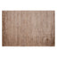 Tapete decorativo colección Thane rectangular en viscosa y lana oro gris de pelo corto
