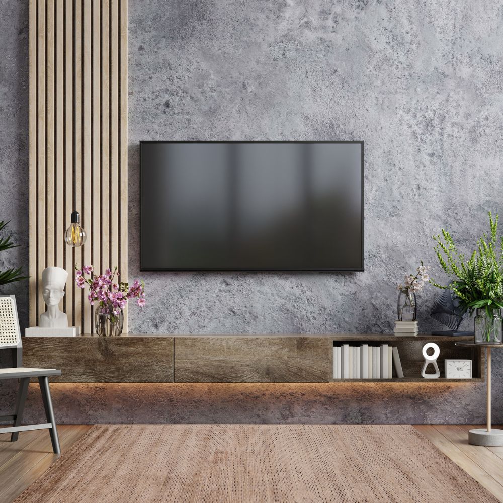 Tapete decorativo colección Thane rectangular en viscosa y lana oro gris de pelo corto