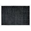 Tapete colección Thane N4005 rectangular de viscosa y lana en tono gris oscuro plata