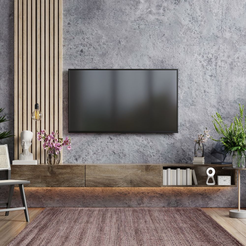 Tapete decorativo colección Thane N4008 rectangular de viscosa y lana en café beige