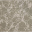 Tapete colección Vani D2005 rectangular de lana y algodón en tono gris crema