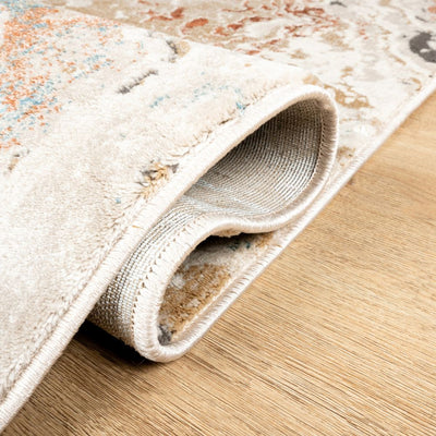 TAPETE LAVIN YEMINA T4043 | Tapete Decorativo para Recepción Hotel Hogar Departamento Sala | GRIS OCRE | Varias Medidas | Rectangular y Circular | Interior - T4043-60 x 90 - LAVIN - NOGAL BEAT - Tapetes