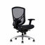 Techno ACCESS Silla Respaldo Bajo Soporte Lumbar Base Estrella Aluminio Pulido - ACCESS RESPALDO BAJO Negro - Techno - NOGAL BEAT - Silla para oficina