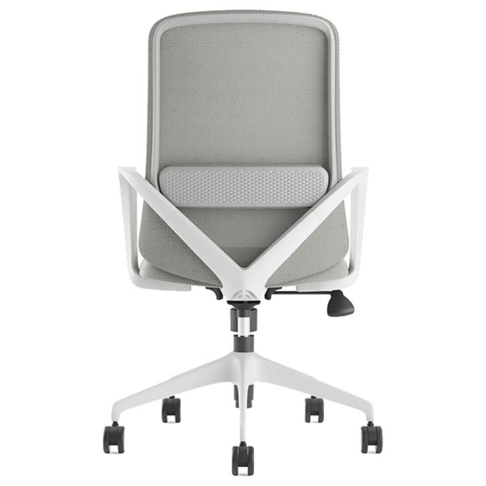 TECHNO FLY | Silla Operativa Oficina | Base Estrella con Rodajas | Varios Colores | Malla Sensemesh | Interior - FLY Gris - Techno - NOGAL BEAT -