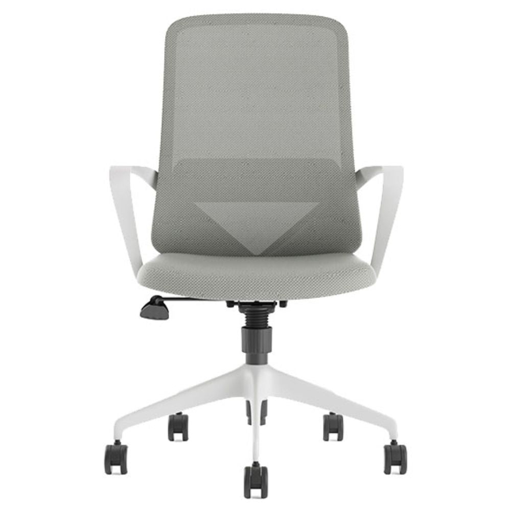 TECHNO FLY | Silla Operativa Oficina | Base Estrella con Rodajas | Varios Colores | Malla Sensemesh | Interior - FLY Gris - Techno - NOGAL BEAT -