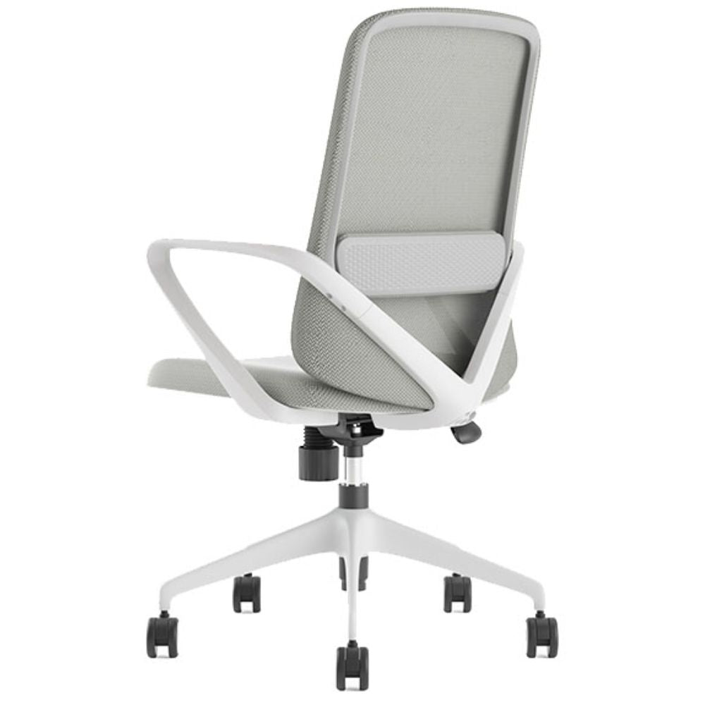 TECHNO FLY | Silla Operativa Oficina | Base Estrella con Rodajas | Varios Colores | Malla Sensemesh | Interior - FLY Gris - Techno - NOGAL BEAT -