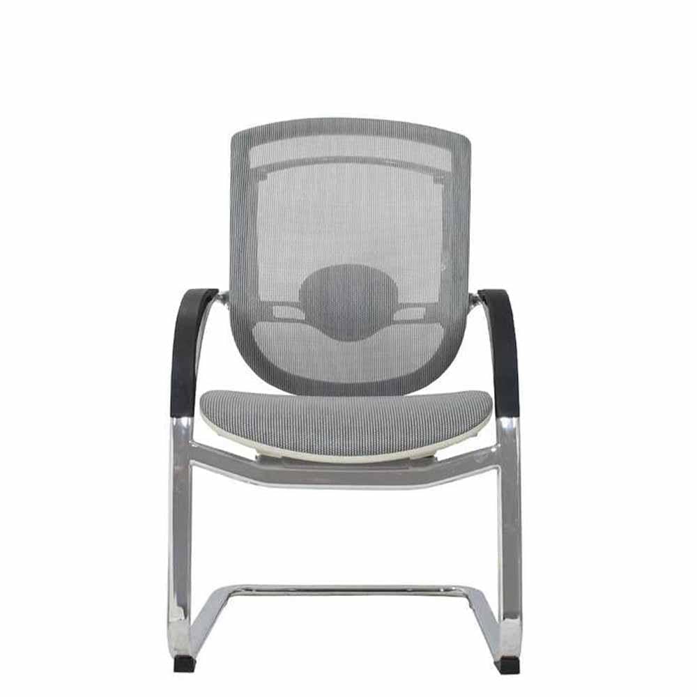 Techno Silla Advance Visita Smart Mesh Base Trineo Cromado - ADVANCE VISITA Gris - Techno - NOGAL BEAT - Silla para oficina