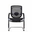 Techno Silla Advance Visita Smart Mesh Base Trineo Cromado - ADVANCE VISITA Negro - Techno - NOGAL BEAT - Silla para oficina