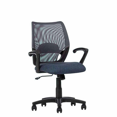 Techno Silla Chat Operativa Soporte Lumbar Base Estrella - CHAT-BP - Techno - NOGAL BEAT - Sillas para oficina
