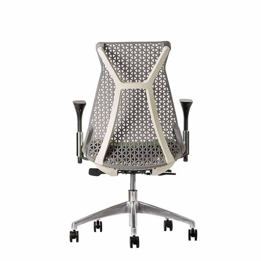 Techno Silla Elite Polipropileno Flexible Base Estrella Aluminio Pulido - ELITE-GL - Techno - NOGAL BEAT - Silla para oficina