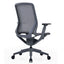 Silla operativa Techno Epic reclinable con respaldo en malla, asiento tapizado y descansabrazos 3D