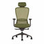 Techno Silla Omega Respaldo Alto Base Estrella Nylon - OMEGA RESPALDO ALTO Genuine Leather Lime - Techno - NOGAL BEAT - Silla para oficina