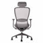 Techno Silla Omega Respaldo Alto Base Estrella Nylon - OMEGA RESPALDO ALTO Eco Leather Storm - Techno - NOGAL BEAT - Silla para oficina