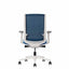 Silla operativa Techno Polar de respaldo bajo tapizado, asiento acojinado, brazos 4D y base de cinco puntas
