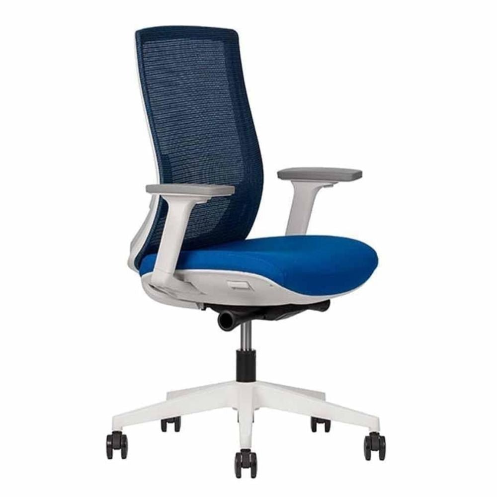 Techno Silla Polar Respaldo Bajo Smart Mesh Base Estrella Nylon - POLAR RESPALDO BAJO - Techno - NOGAL BEAT - Silla para oficina