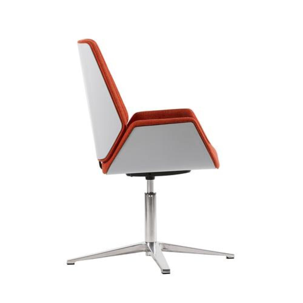 Techno Silla Shell Oficina Polipropileno Base 4 Puntas Interior - SHELL Addison - Techno - NOGAL BEAT - Sillas