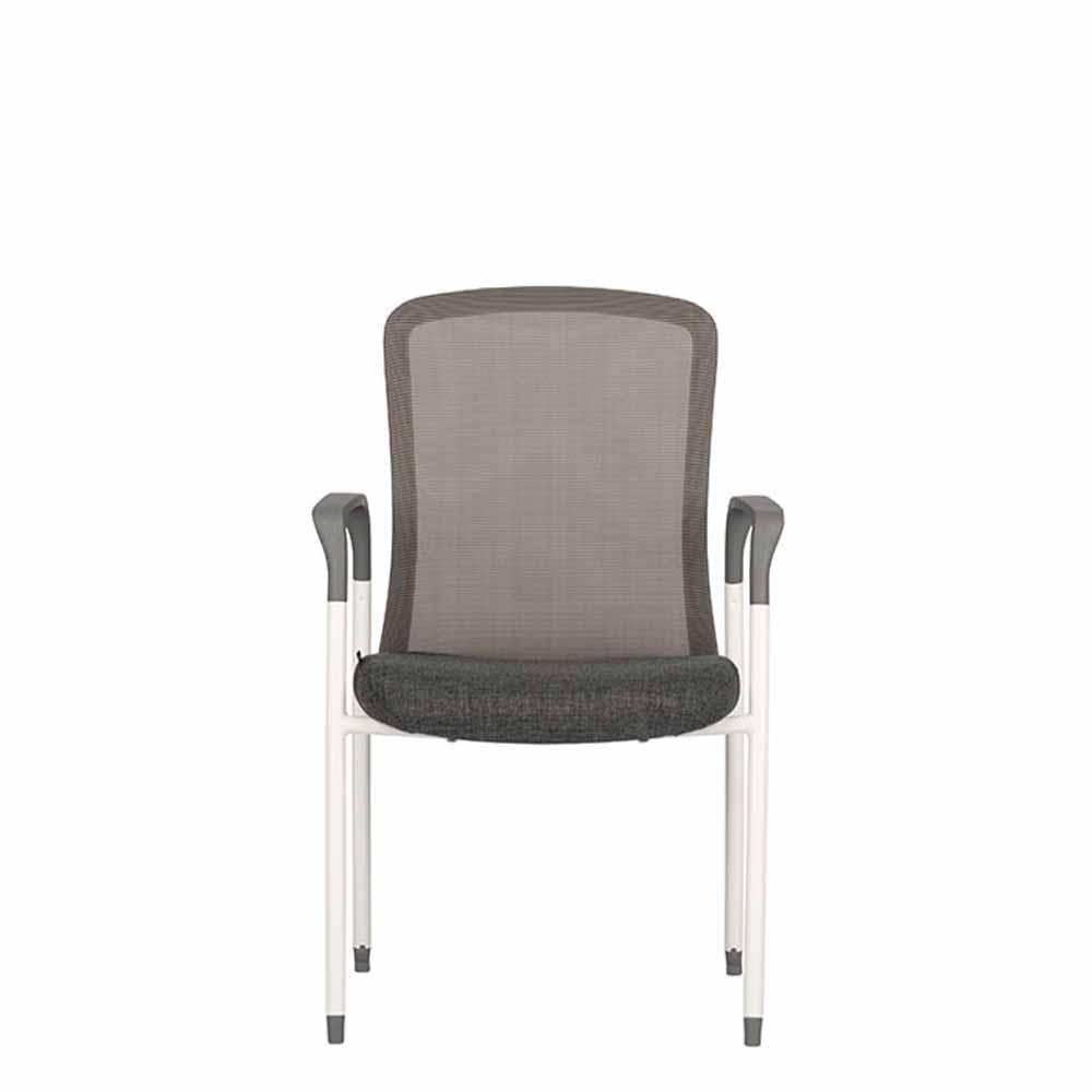 Techno Silla Virtu White Visita Malla Sensemesh Base 4 Puntas - VIRTU WHITE-Gl - Techno - NOGAL BEAT - Silla para oficina