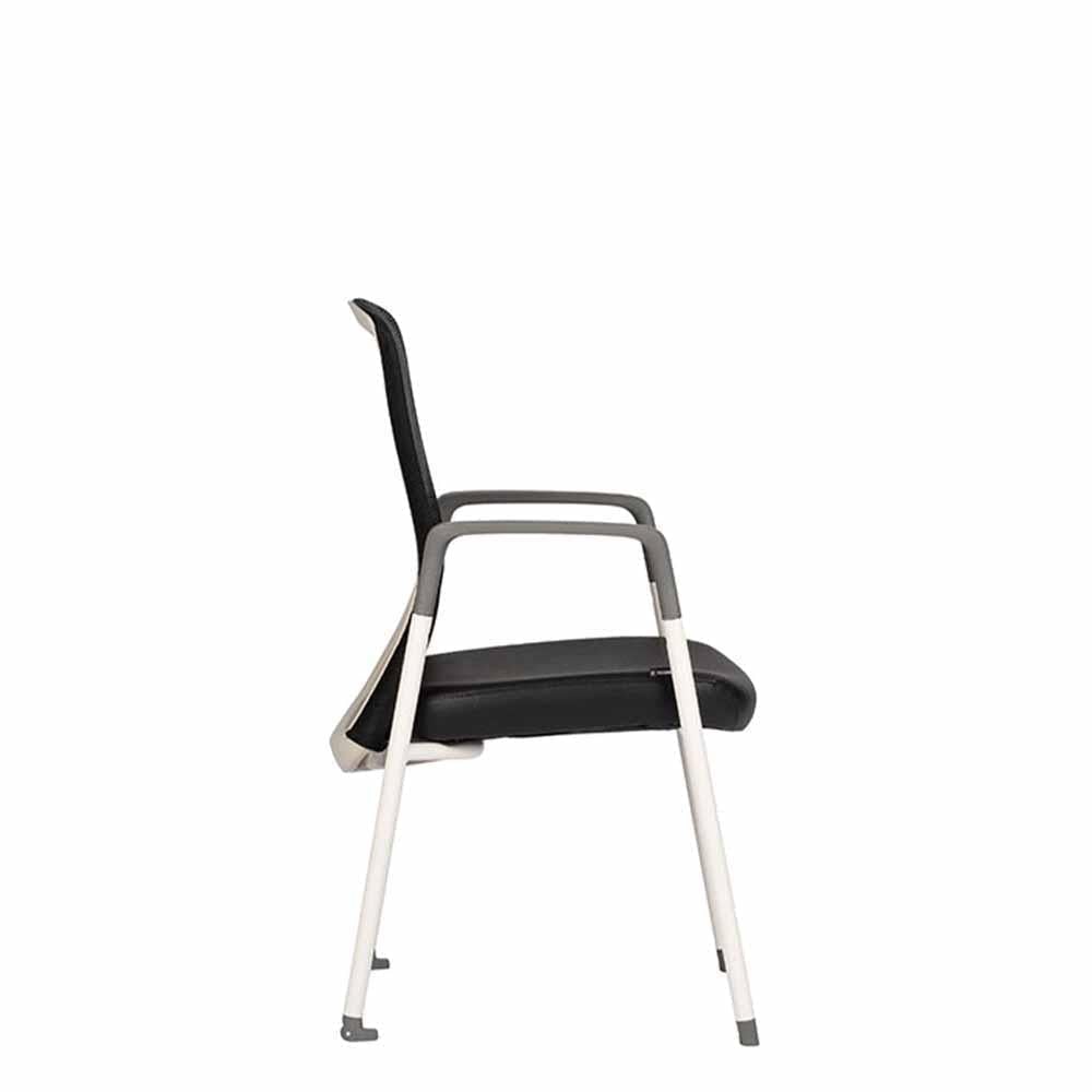 Techno Silla Virtu White Visita Malla Sensemesh Base 4 Puntas - VIRTU WHITE-Gl - Techno - NOGAL BEAT - Silla para oficina