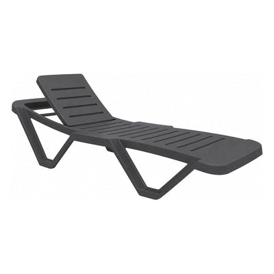 Tumbona Comercial para Alberca y Terraza - RESOL MASTER - 6711 - Resol - NOGAL BEAT - Camastro